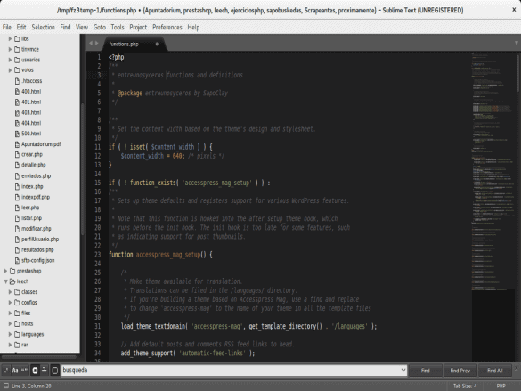 archivo functions