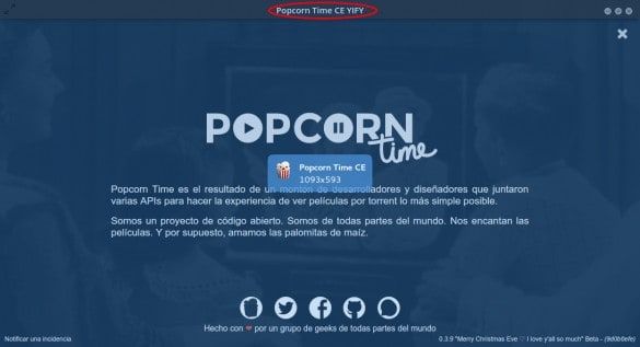 instalar Popcorn Time