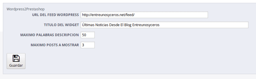 preferencias wordpress2prestashop