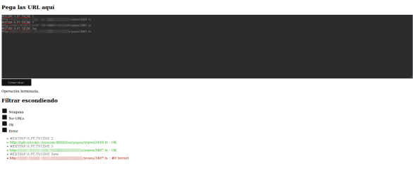 comprobar url online
