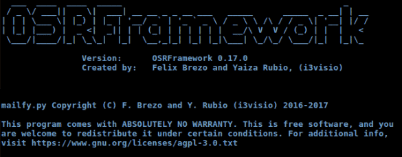 OSRFramework
