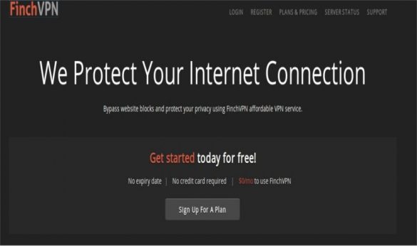 finchvpn logo