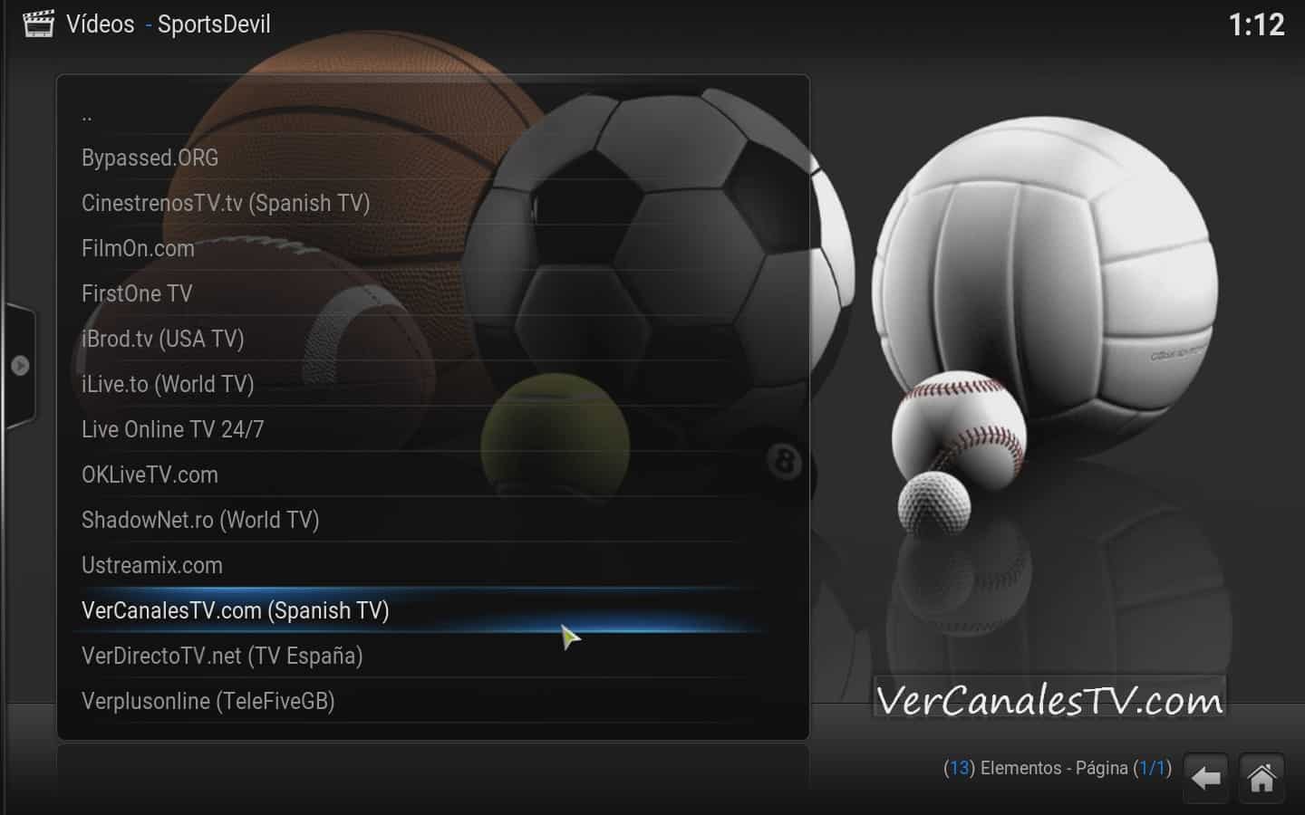 SportsDevil livetv