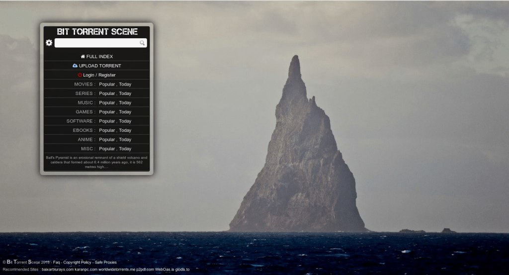 página torrent bsone.cc