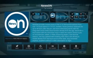 newson kodi addon de noticias