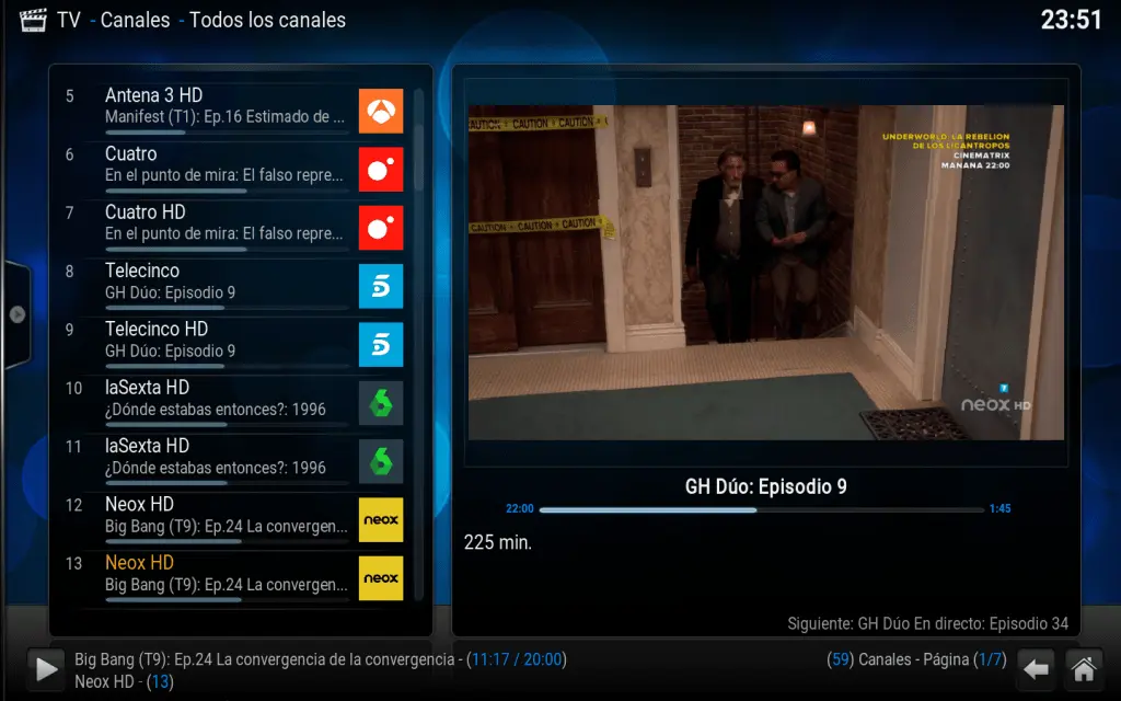 lista m3u funcionando canales tdt spain