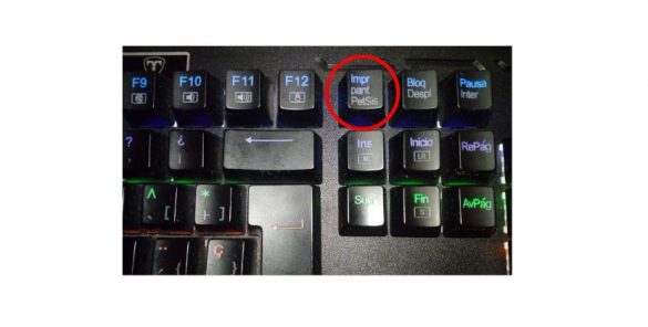Imprimir pantalla desde teclado