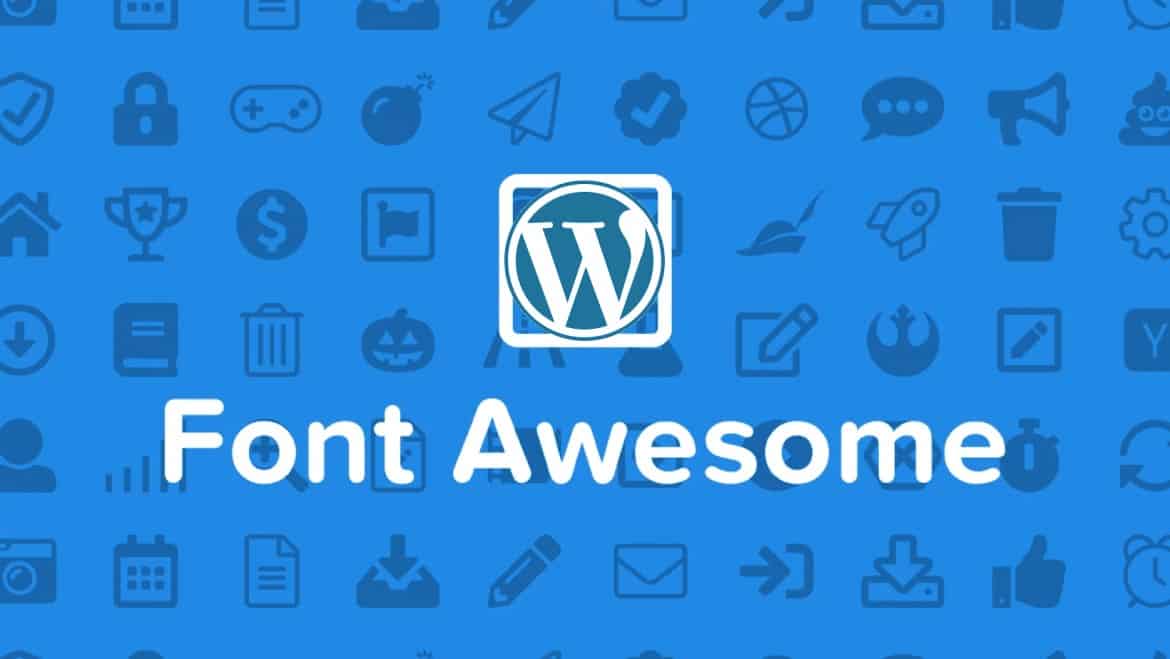 about font awesome en WP