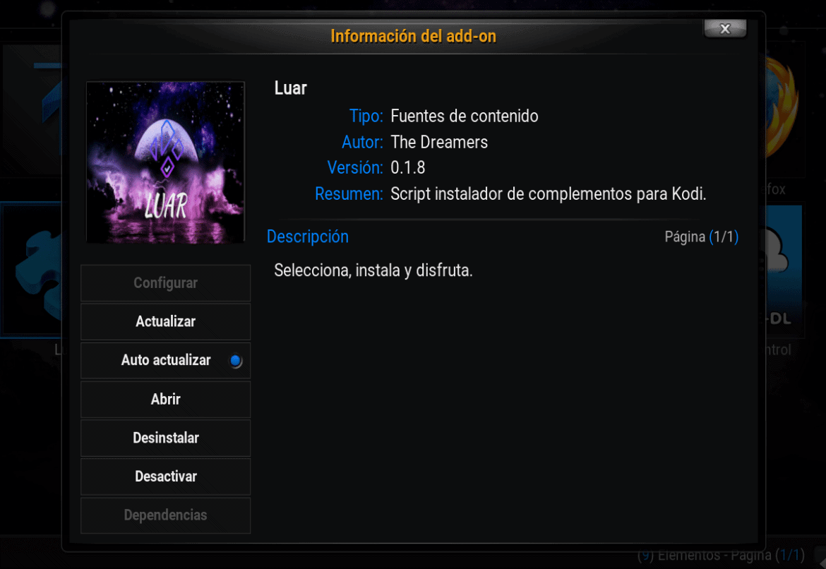 about instalador luar