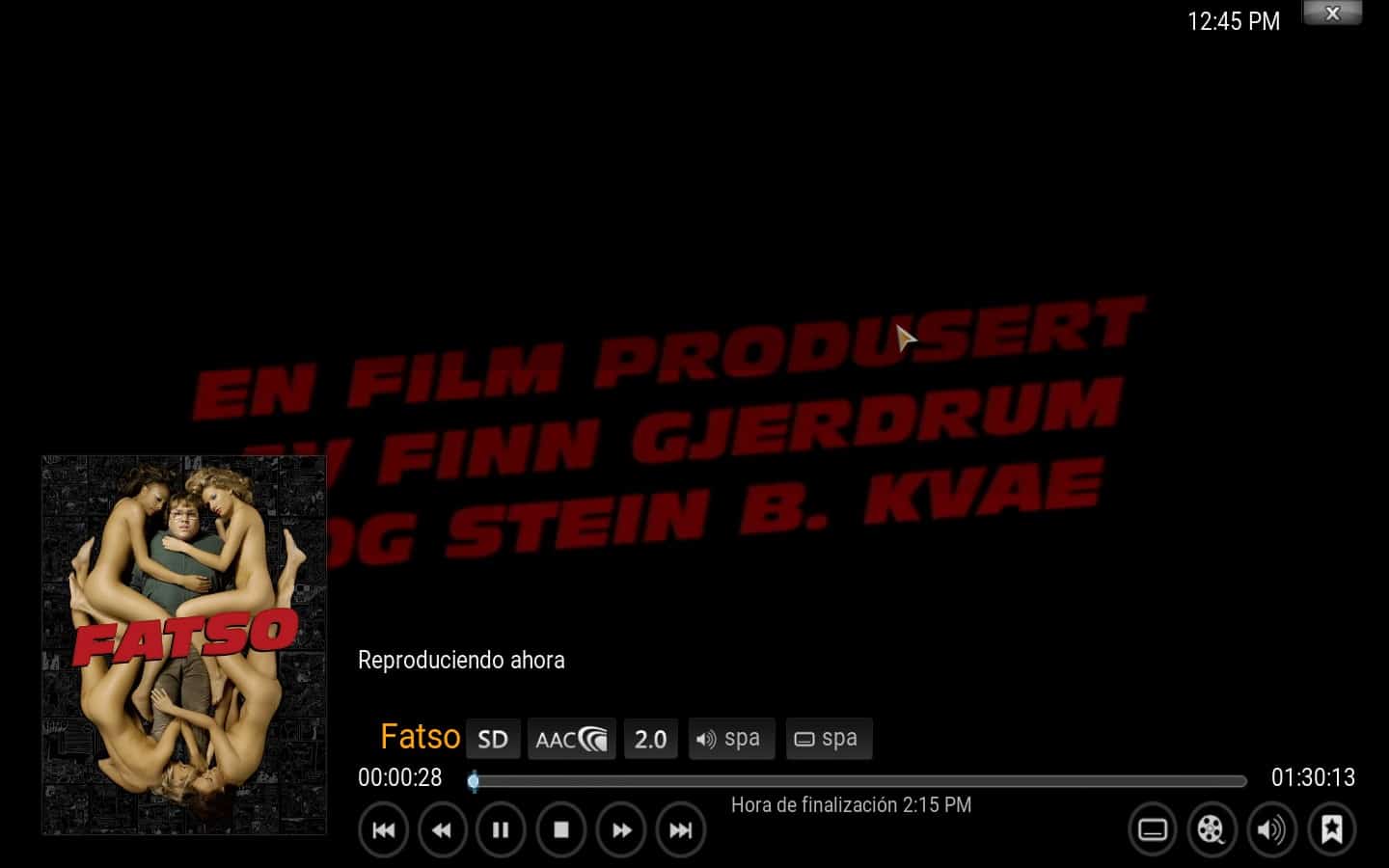 película de amazon Primer video reproduciéndose