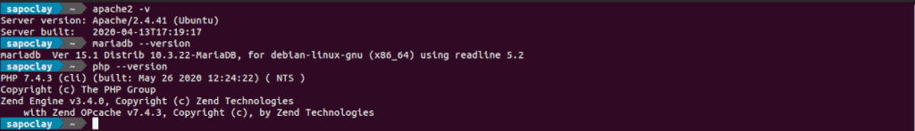 instalación de Lamp en Ubuntu
