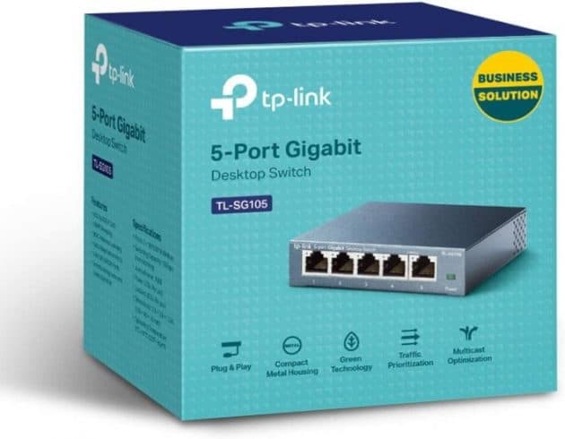 abou TP-Link TL-SG105 de 5 puertos - https://amzn.to/2YojQJu