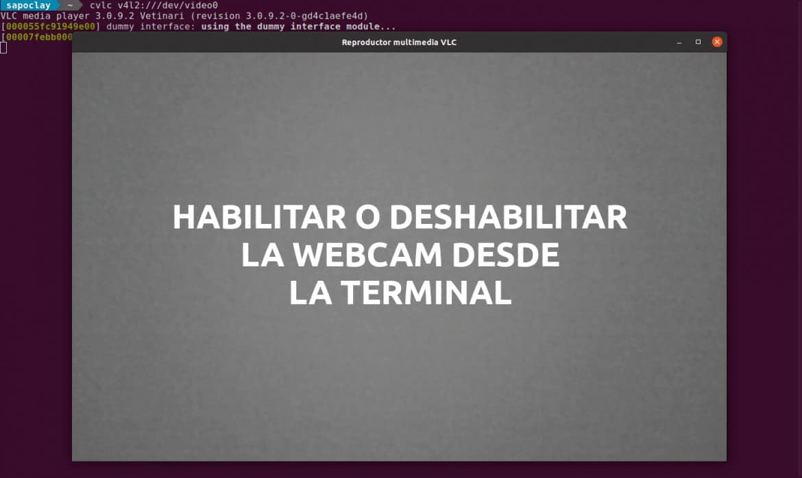 about habilitar o deshabilitar webcam