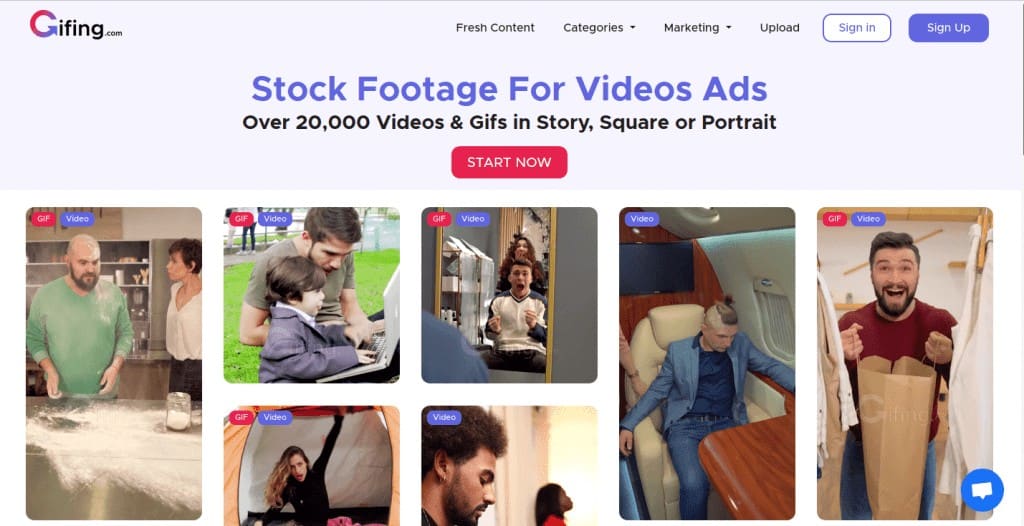 Over 20,000 Videos & Gifs in Story, Square or Portrait