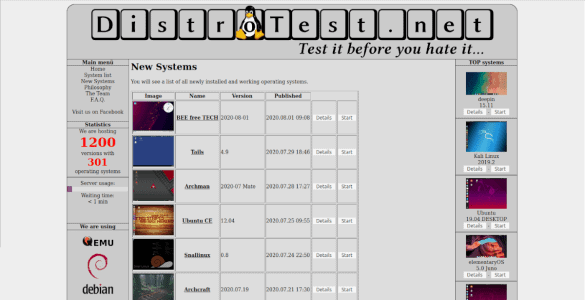 about distro-test.net