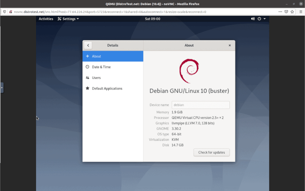 virtualización debian