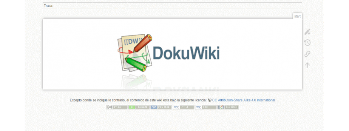 about DokuWiki