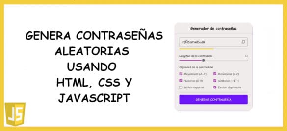 about contraseñas aleatorias con JavaScript