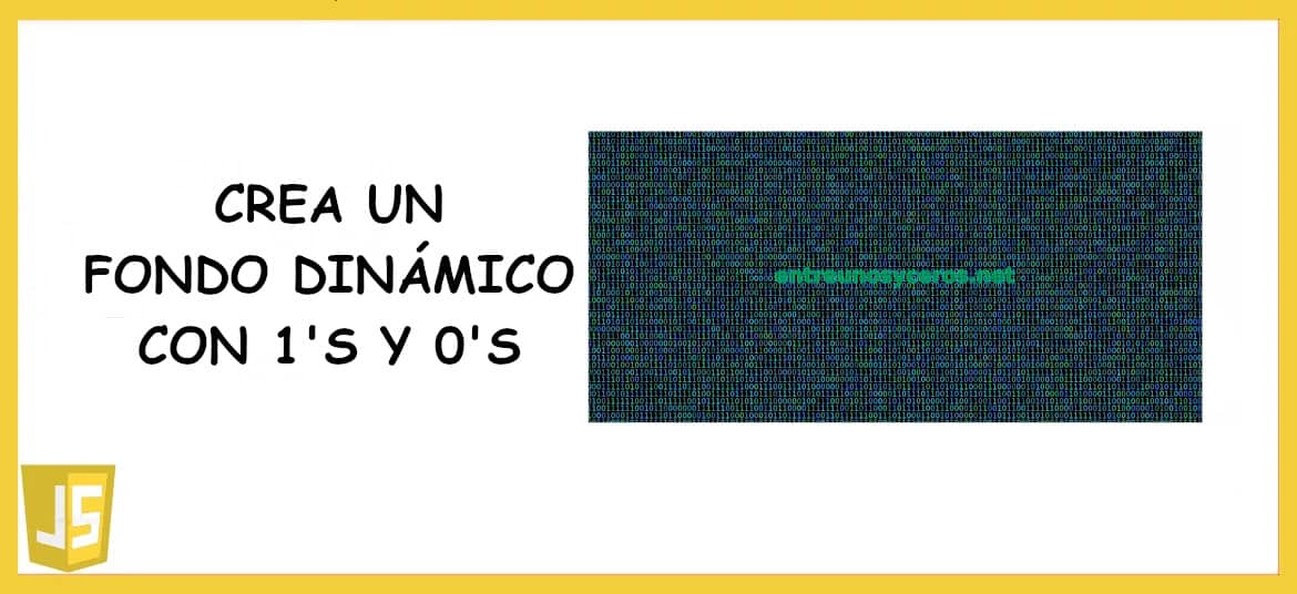 about fondo dinámico con 1's y 0's