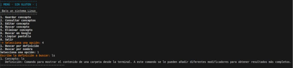 Buscar concepto