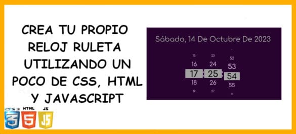 about reloj con forma de ruleta