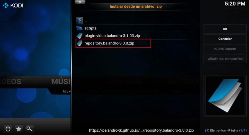 instalar repositorio de balandro