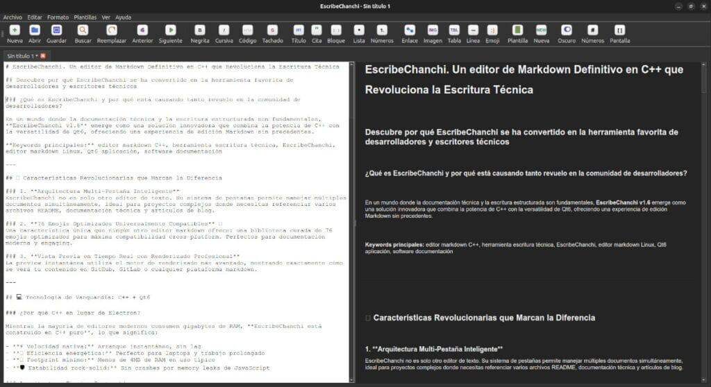 Interfaz EscribeChanchi