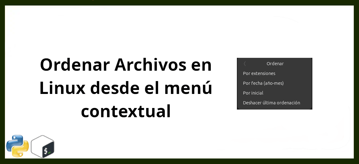 about ordenar archivos