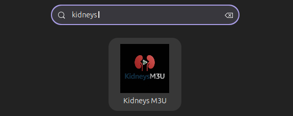 lanzador kidneys m3u